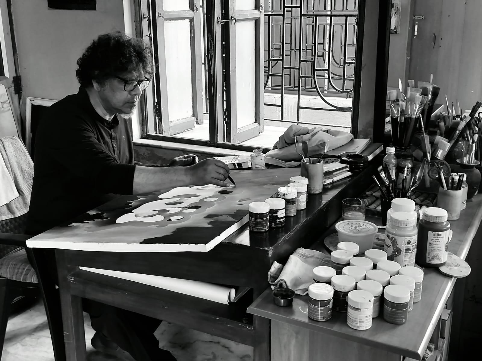 Artist's self photo